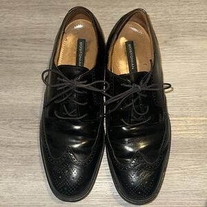 Bostonian Men's Pavillion Oxford Black Size 10